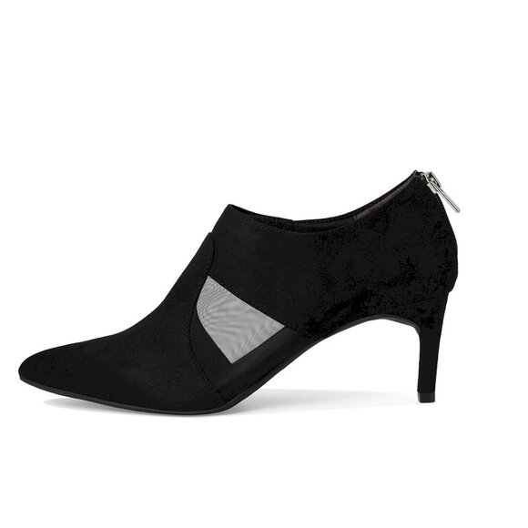 Life Stride Annette Black Booties Women's Size 9.5 Wide New with Box - Picture 3 of 8